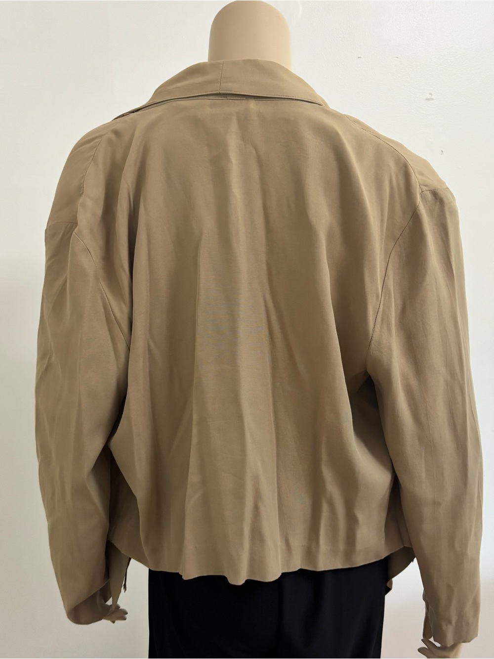 Women's Tan Tailored Blazer Jacket